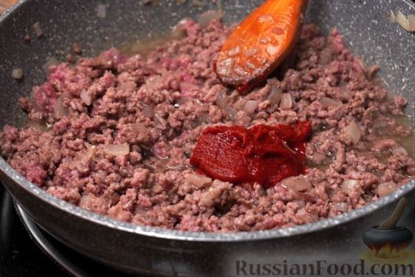 Лазанья из пекинской капусты с фаршем