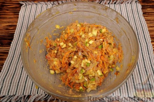 Фаршированные перцы с курицей и кабачками (без риса)